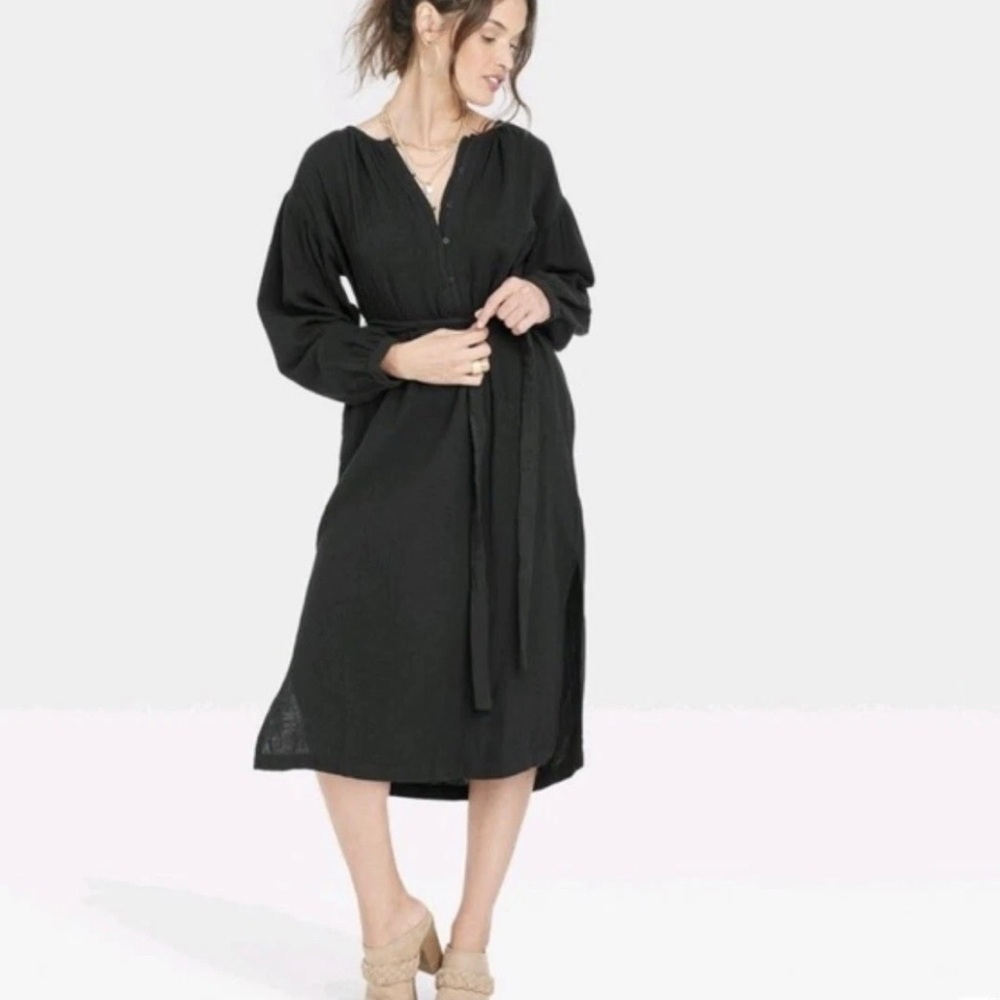 Universal Thread Black Midi Dress - must be purchased in a $25 bundle